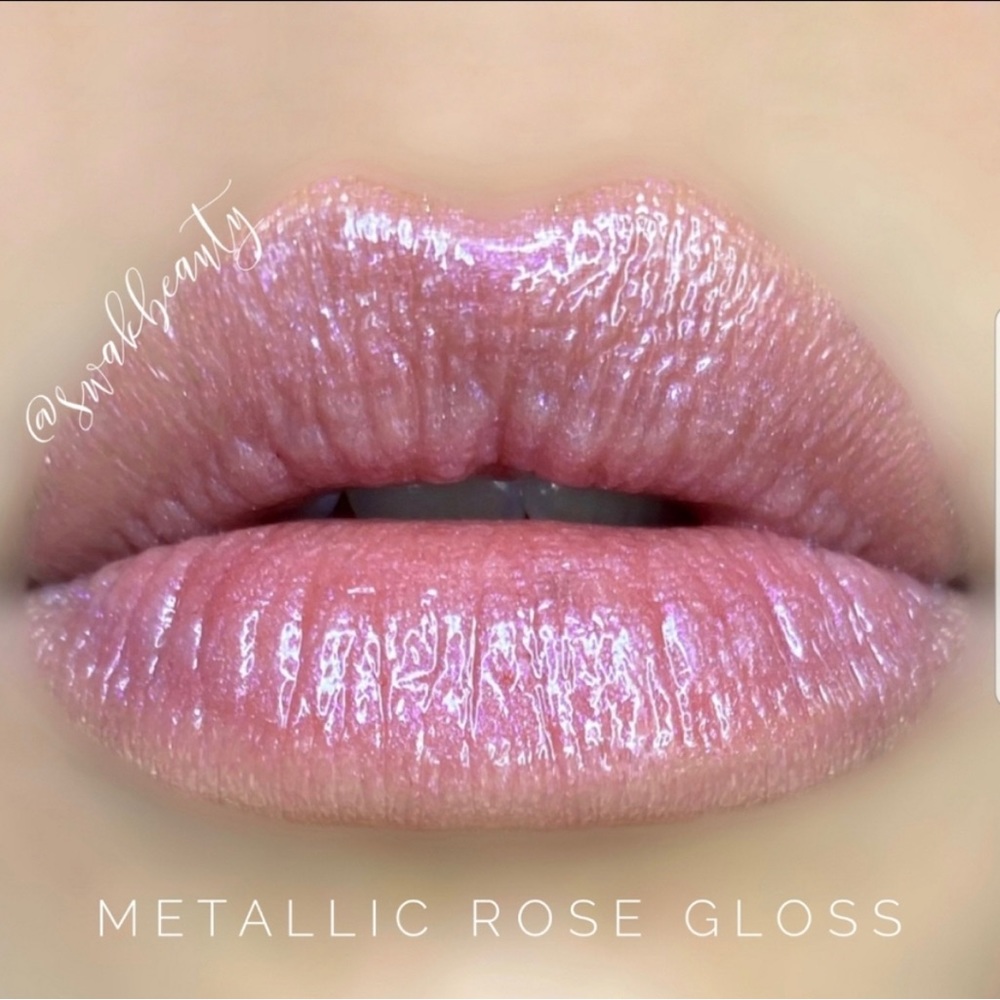 Lipsense by Senegence Shade: Metallic Rose Gloss, NWT